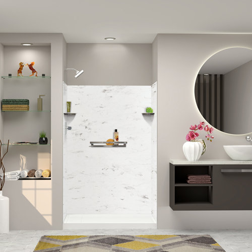 Transolid Drill / Screw Stainless Steel Shower Shelf Wayfair